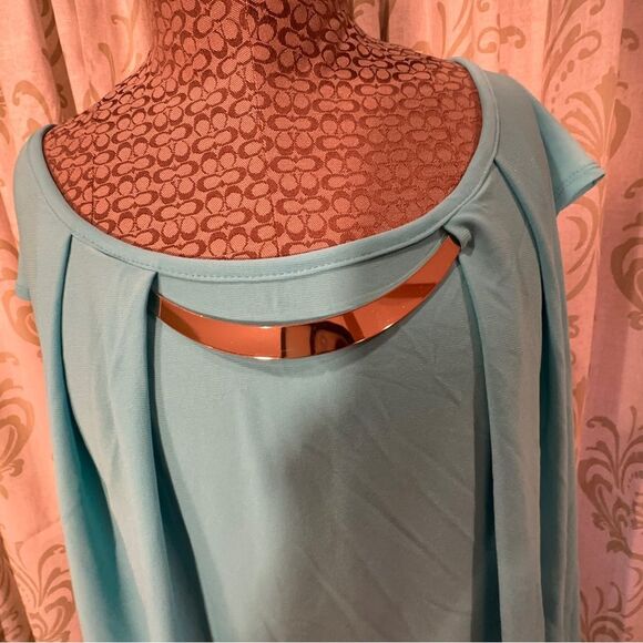 NWT Roz And Ali Sleeveless Blouse - Picture 6 of 11